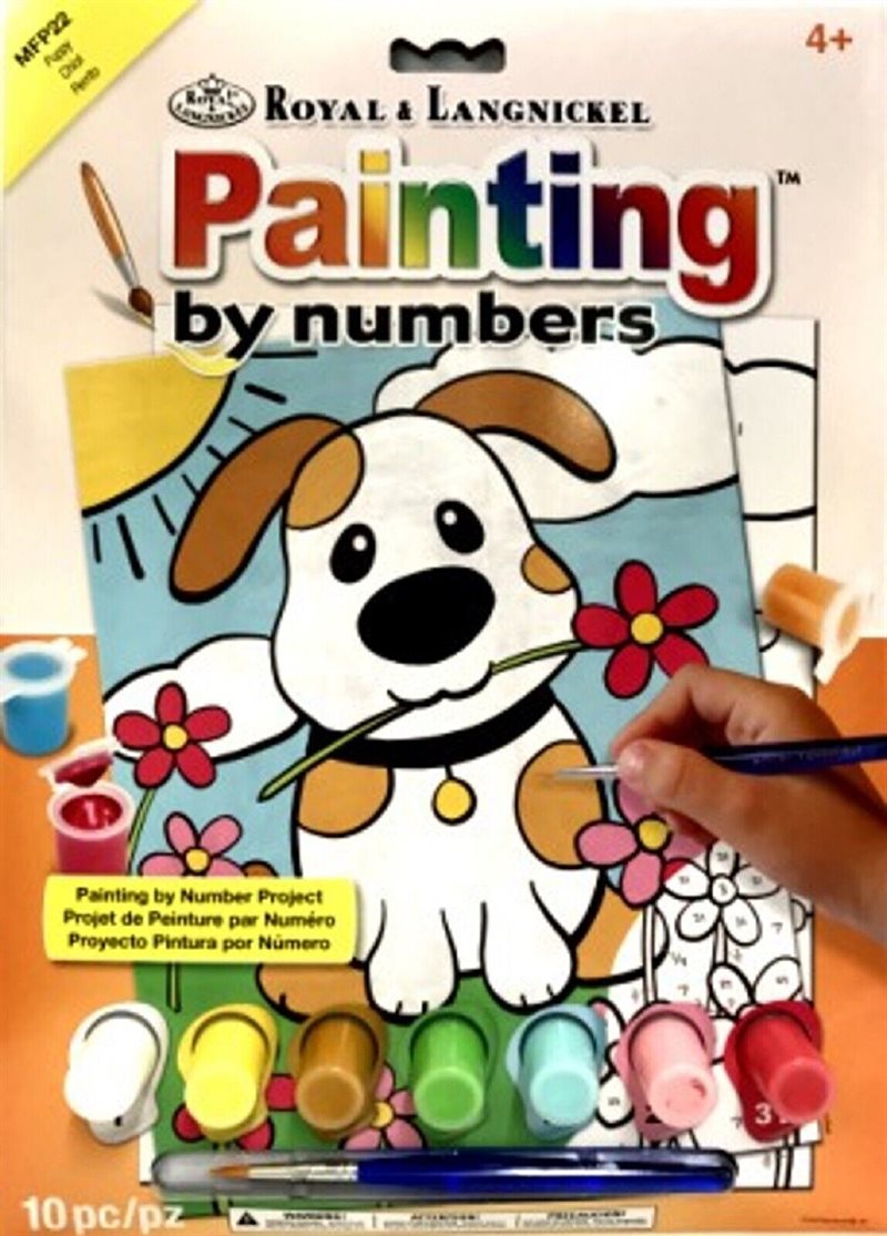 Painting By Numbers Hund MFP22