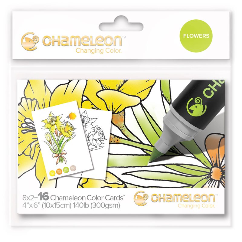 Chameleon Cards Flowers