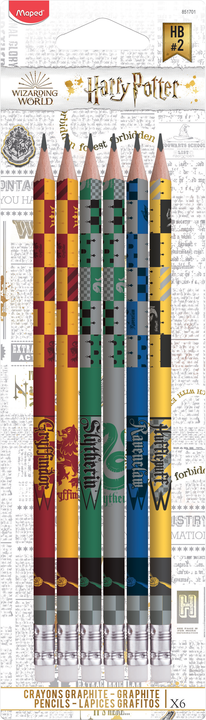 Harry Potter Graphite Pencils Blister 6st