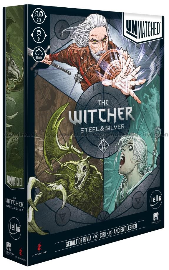 Spel Unmatched The Witcher - Steel And Silver (ENG)