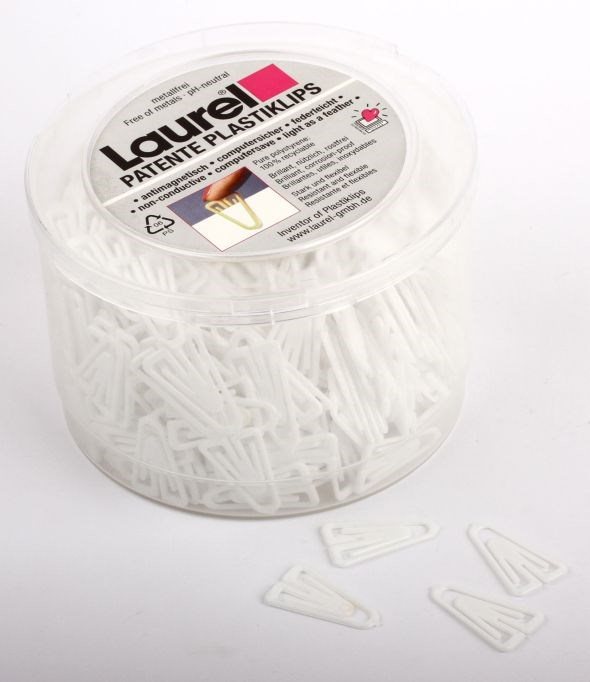Plastgem Laurel 25 mm 500/ask vit