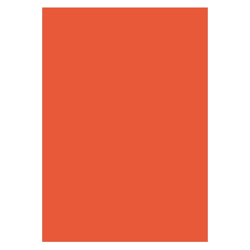 Krt 50x70 300g 1ark, Orange