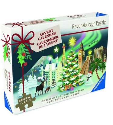 Pussel adventskalender Ravensburger