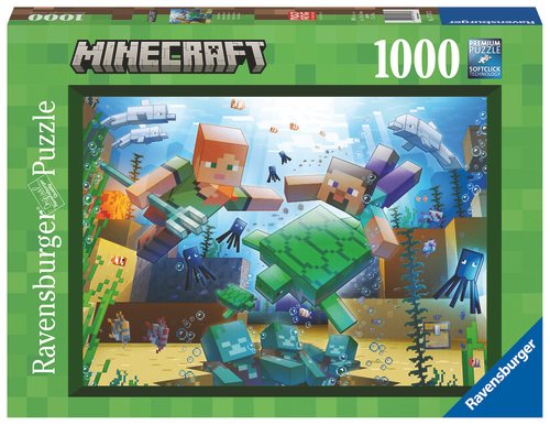 Minecraft Mosaic 1000 bitars pussel