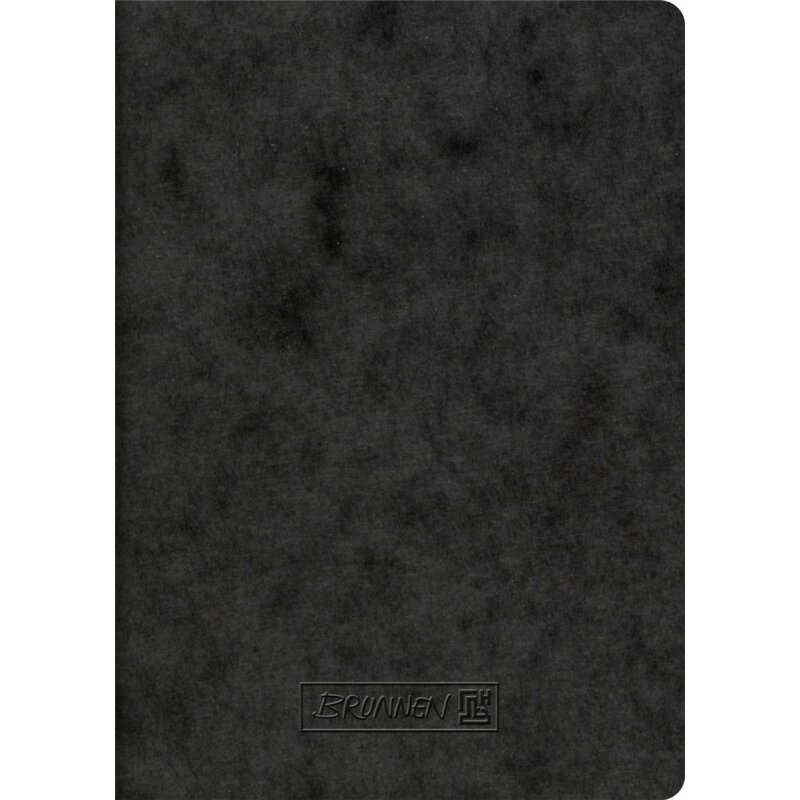 Anteckningsbok A6 Svart Blanka Sidor