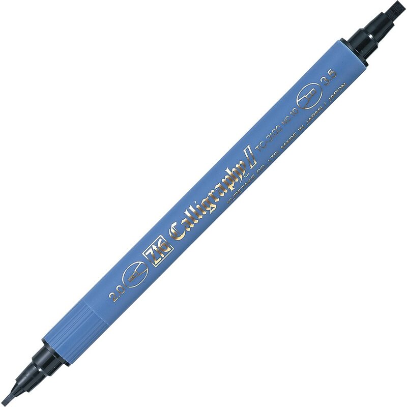 Kalligrafipenna ZIG TC-3100 Svart