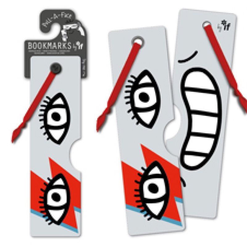 Pull - a - Face Bookmarks - Ziggy