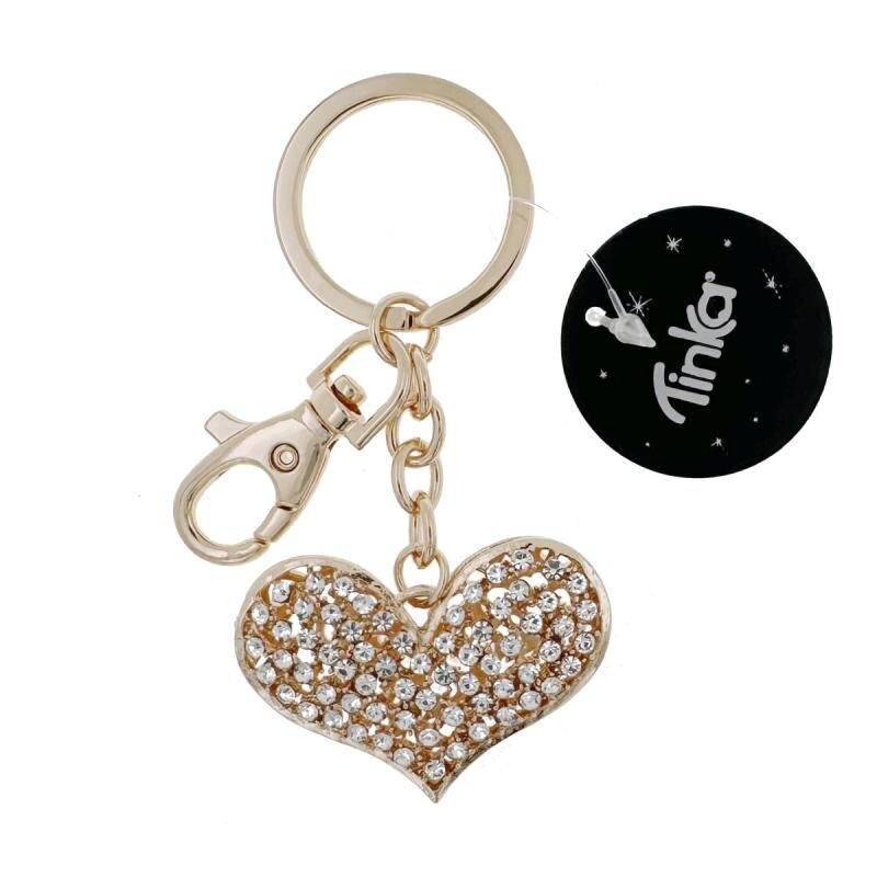 Nyckelring BagCharm Stort hjärta | Tinka Keyring