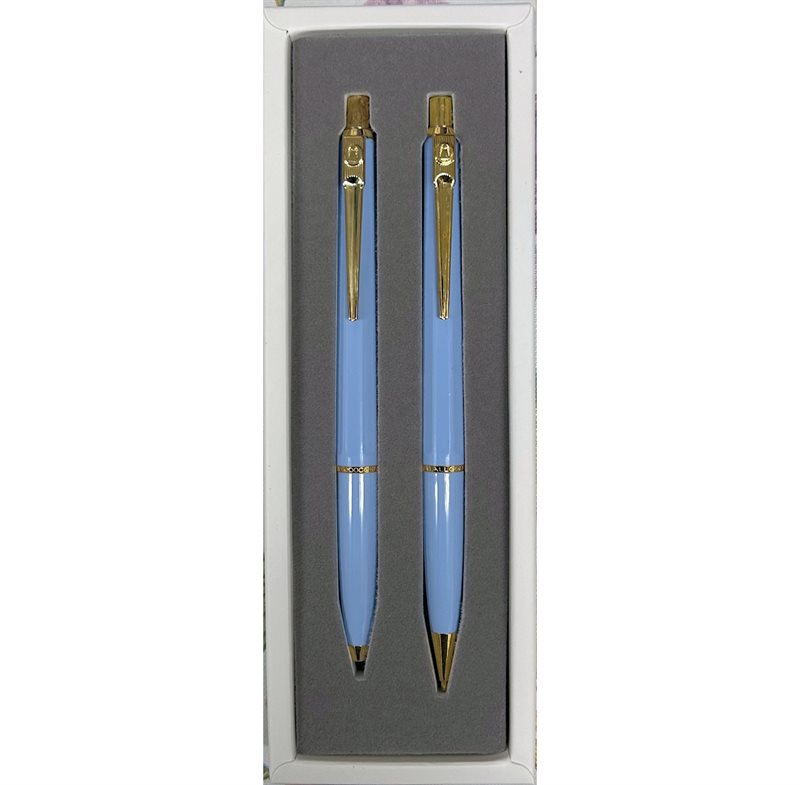 Pennset Ballograf Epoca Lux - Kulpenna & Stiftpenna 0,7 | Lavendelblå