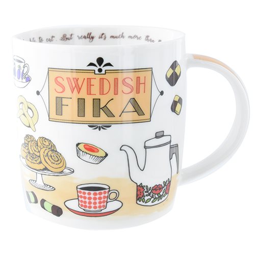 Mugg Swedish Fika 37cl