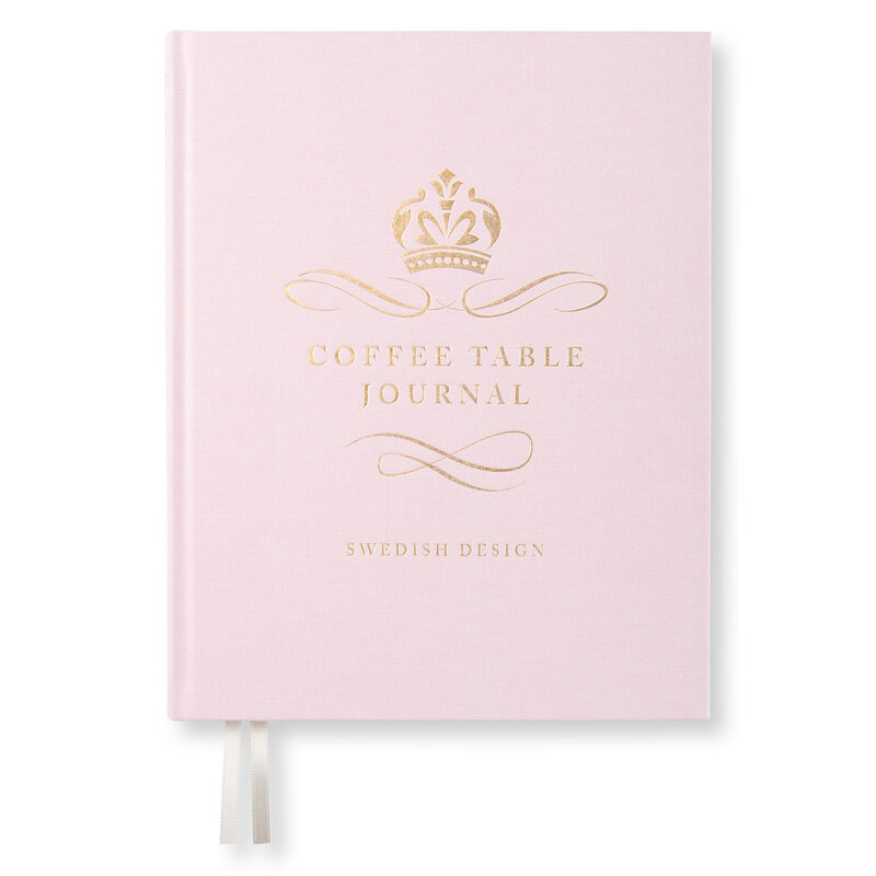 Coffee Table Journal Royal Dusty Rose