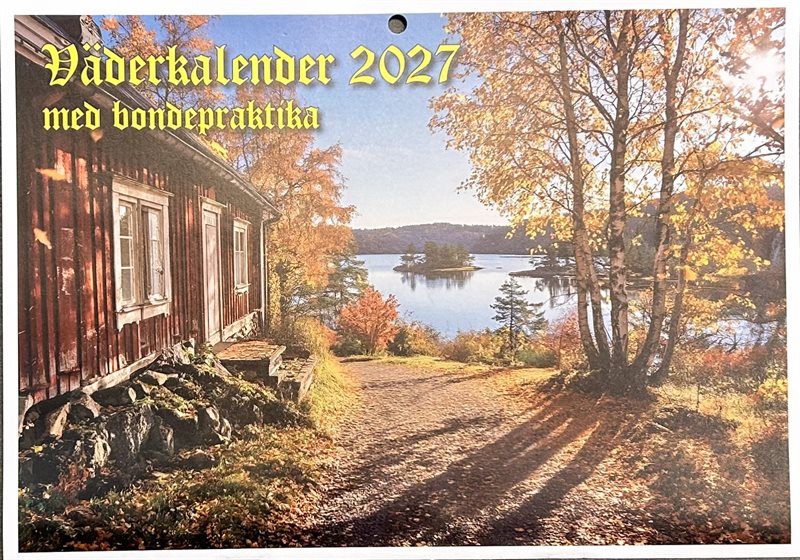 Väggkalender 2027 med bondepraktika