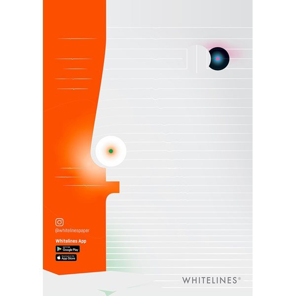 Anteckningsbok B5 WL linjerad Whitelines
