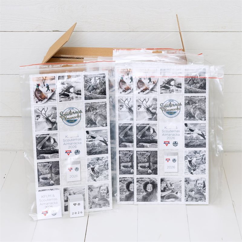 Scouternas Almanacka 2026 - enkel