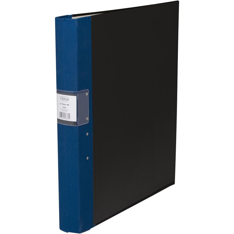 Kontorspärm neutral A3 60mm blå