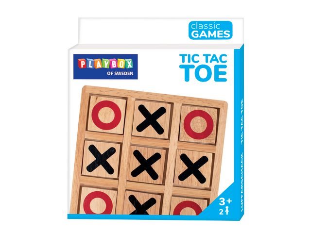 Spel Luffarschack | Tre i rad | Tic Tac Toe