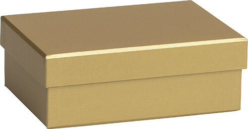 Presentlåda 12x16.5x6 cm Guld