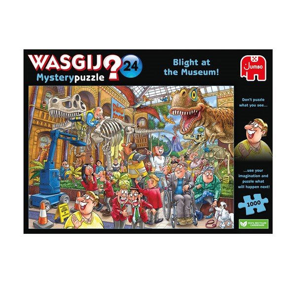 Pussel Wasgij Mystery 24 Blight at the Museum! 1000 Bitar