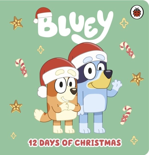 Bluey: 12 Days of Christmas Tabbed Board Book