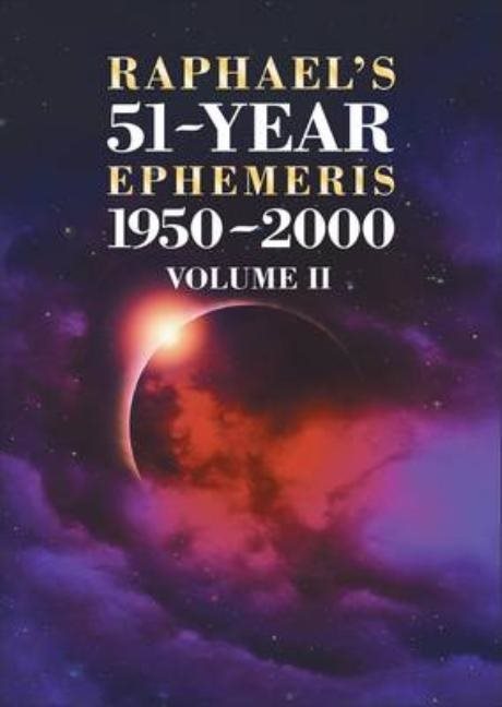 Raphaels 51-year ephemeris 1950 to 2000