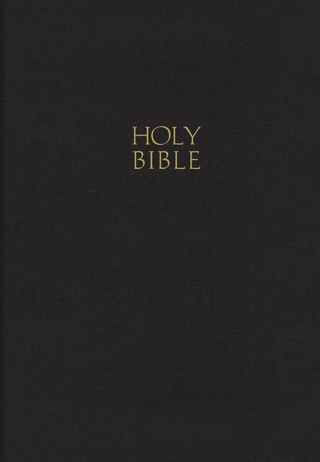 Nkjv, gift and award bible, imitation leather, black, red letter edition