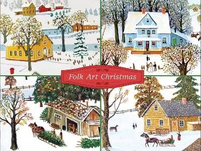 Folk Art Christmas Deluxe Notecard Collection