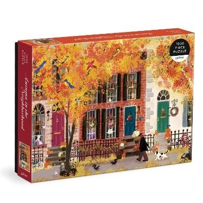 Autumn in the Neighborhood 1000 Piece Puzzle