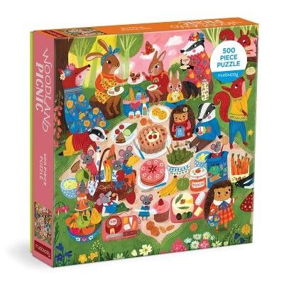 Woodland Picnic 500 Piece Family Puzzle