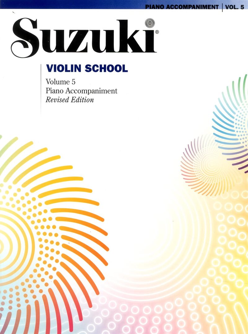 Suzuki violin piano acc 5