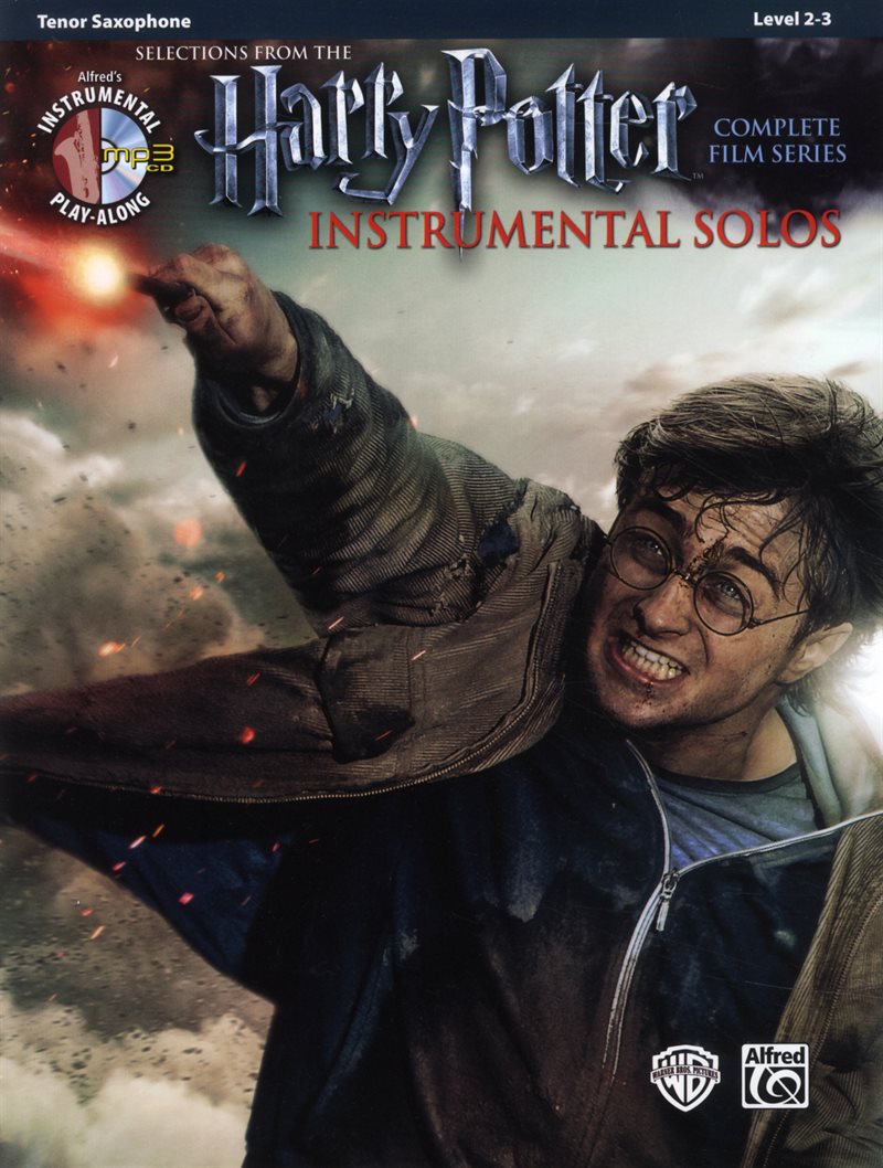 Harry Potter instrumental solos Tenor Sax + CD