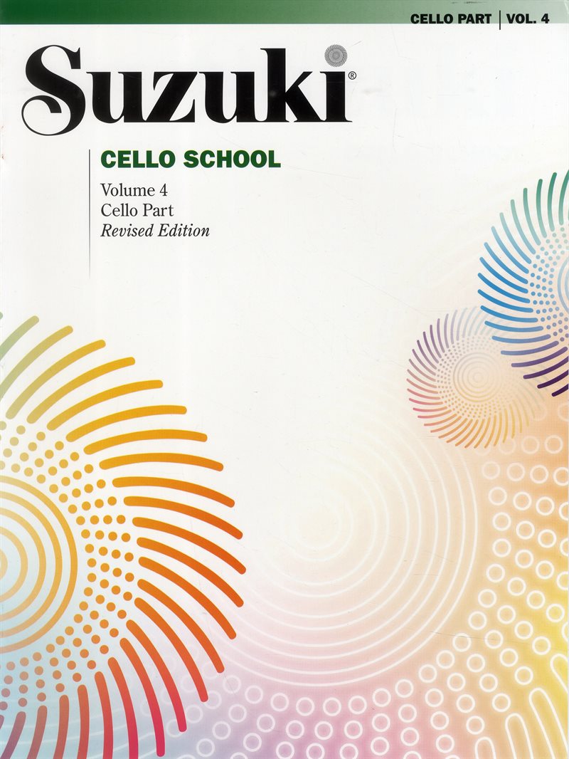 Suzuki cello school volume  4 rev.