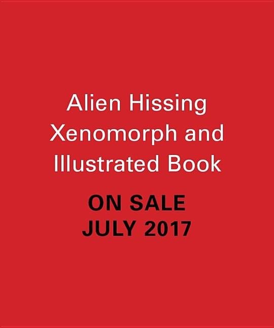 Alien: Hissing Xenomorph And Illustrated Book