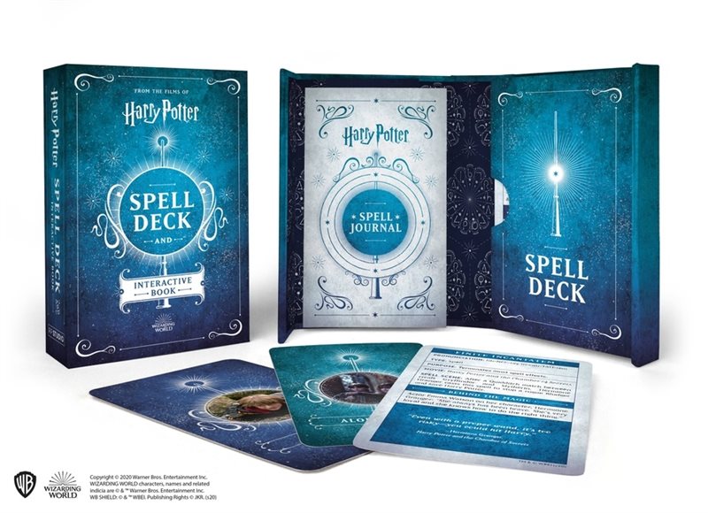 Harry Potter: Spell Deck And Interactive Book Of Magic