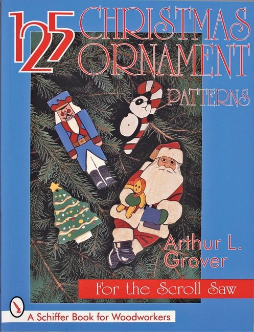 125 christmas ornament patterns for the scroll saw