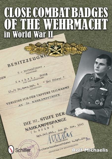 Close combat badges of the wehrmacht in world war ii