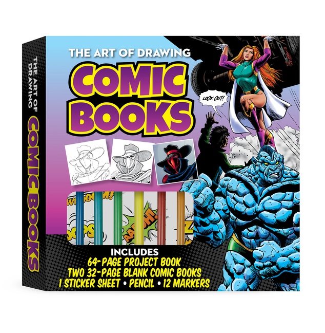 The Art of Drawing Comic Books Kit