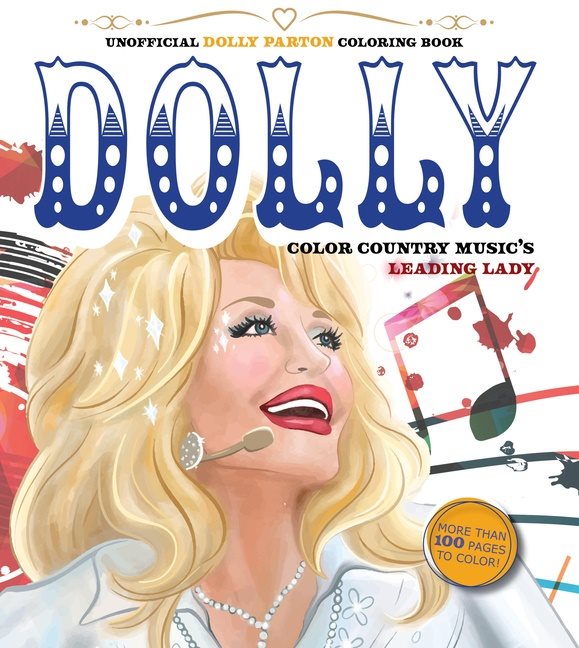 Unofficial Dolly Parton Coloring Book