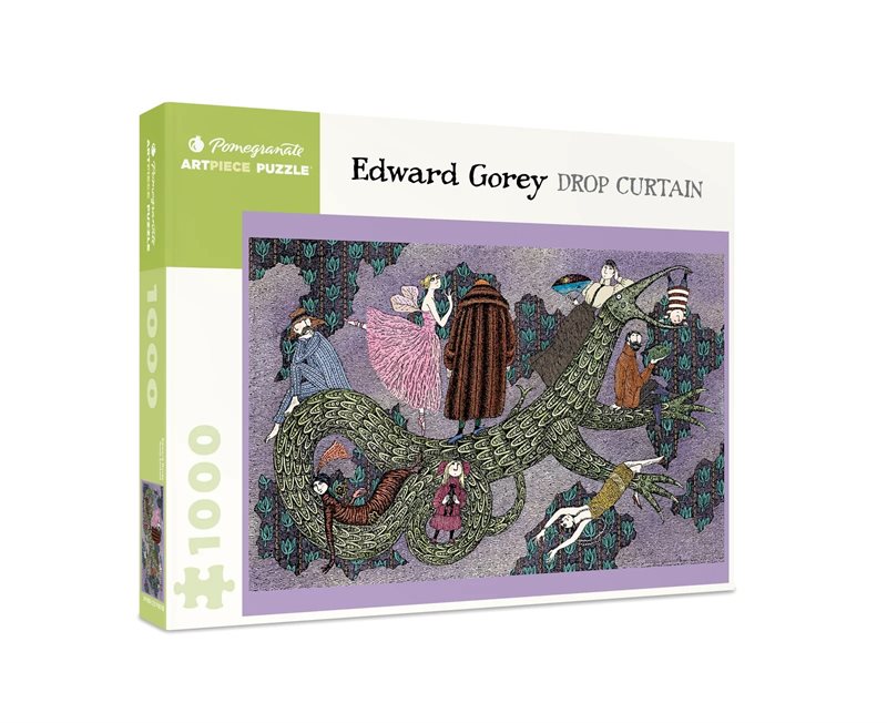 Edward Gorey: Drop Curtain 1000 Piece Puzzle