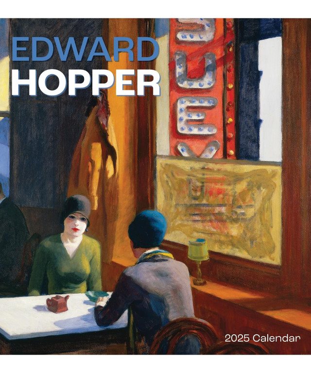 Edward Hopper CAL25127: 2025 Wall Calendar