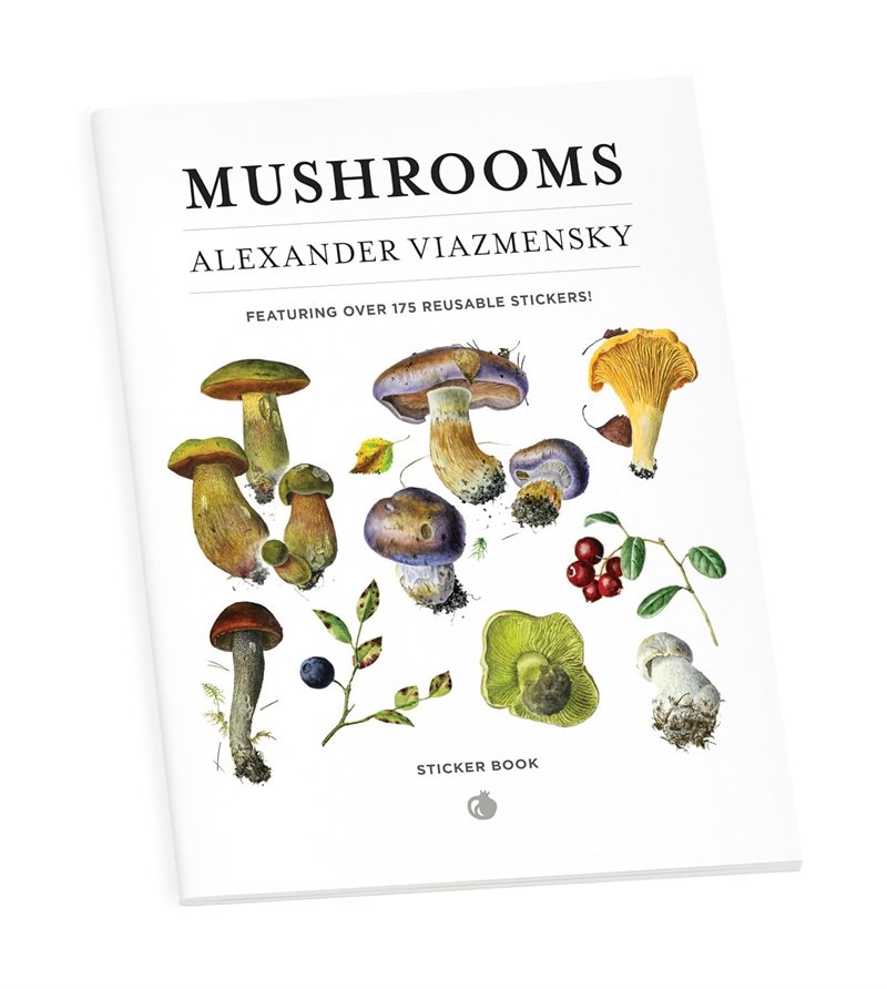 Mushrooms: Alexander Viazmensky Sticker Book