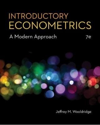 Introductory Econometrics