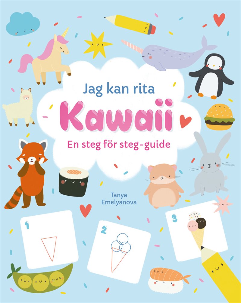 Jag kan rita Kawaii : en steg för steg-guide