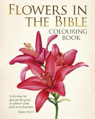 Flowers in the Bible Colouring Book