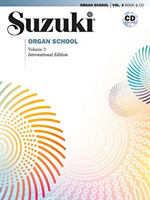 Suzuki organ school 3 with cd