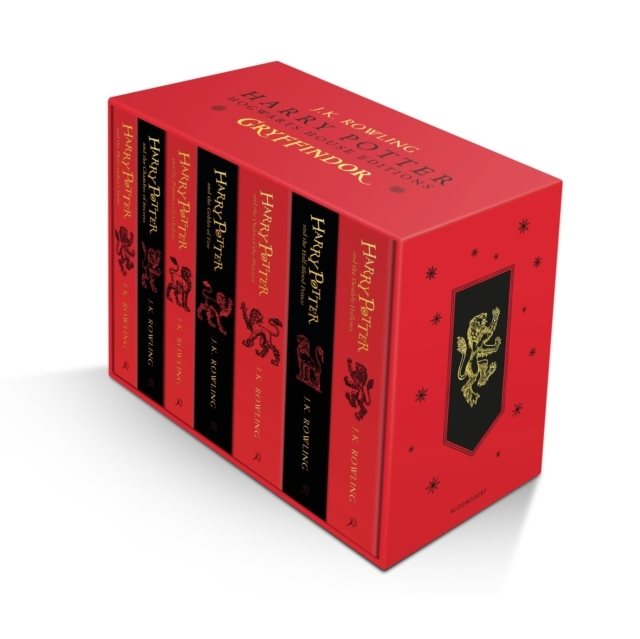 Book | Harry Potter Gryffindor House Editions Paperback Box Set | J.K. Rowling