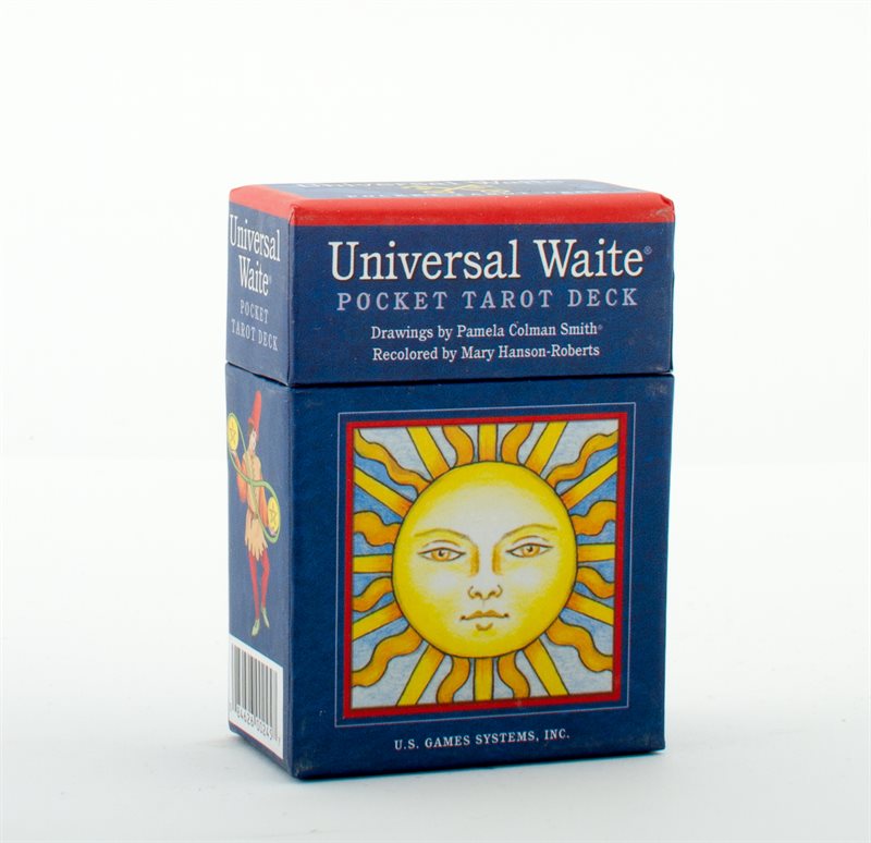 Pocket Universal Waite Tarot Deck (2-1/4"" X 3-1/2""; Includ