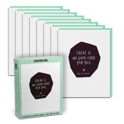 Em & Friends No Good Card For This Boxed Greeting Cards, Box of 8 Single Empathy Cards