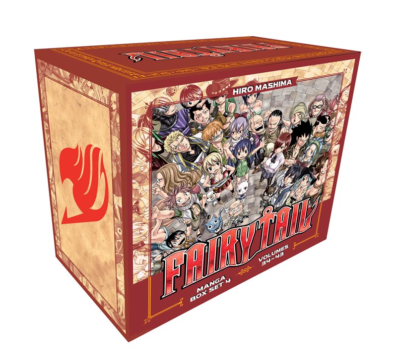 FAIRY TAIL Manga Box Set 4