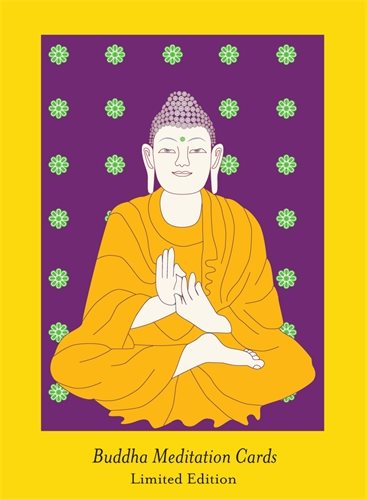 Buddha flowers cards