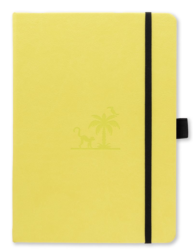Dingbats* Earth A5+ Dotted - Lime Yasuni Notebook